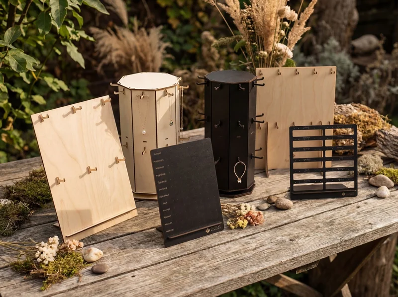 Holzdisplay Produkt